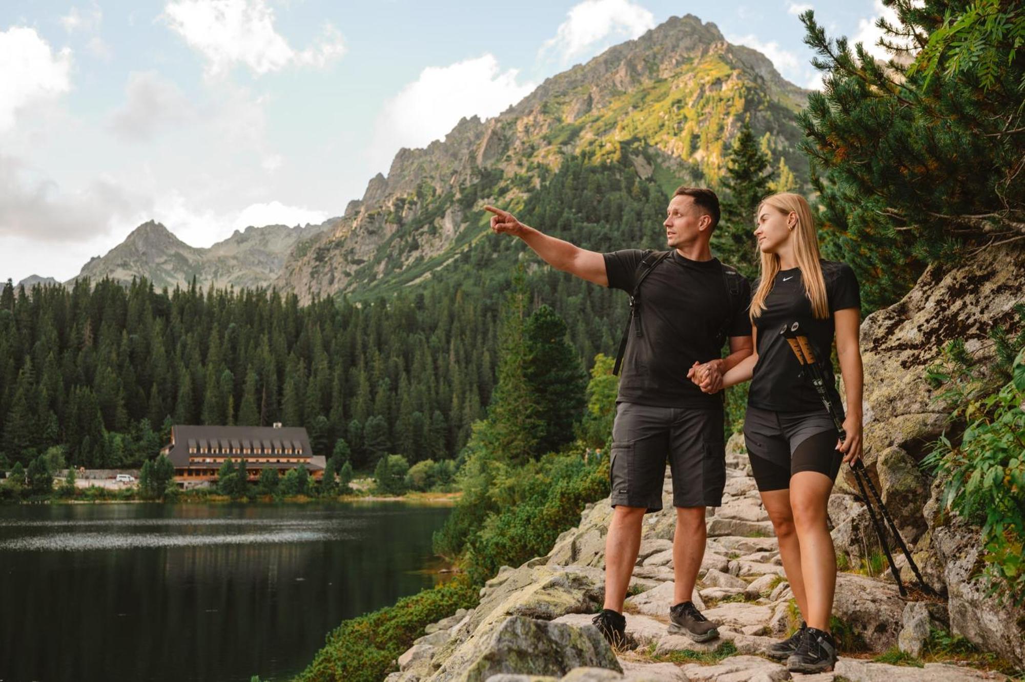 Horský Hotel Popradské Pleso Štrbské Pleso Esterno foto